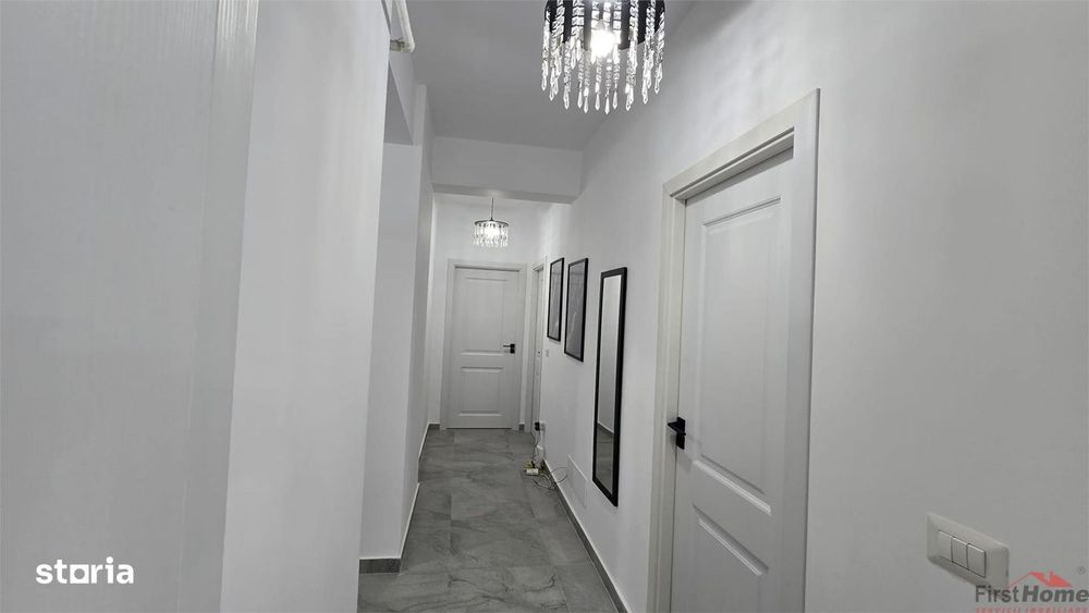 Apartament 3 cam, etaj 2, bloc nou, zona Sud, parcare