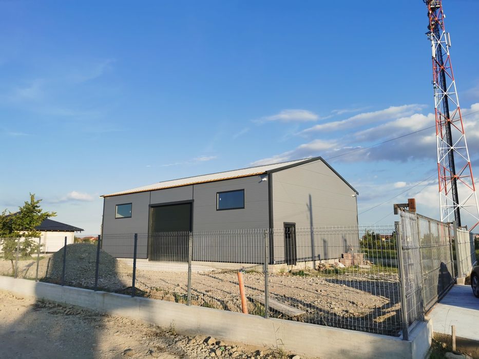 Închiriez hala 150mp - curent trifazic 60kw