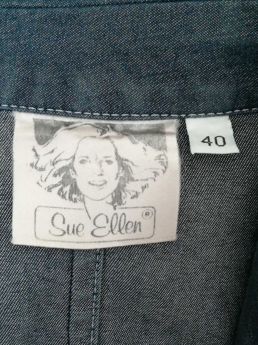 Дамска риза с красива бродерия, 80 % памук