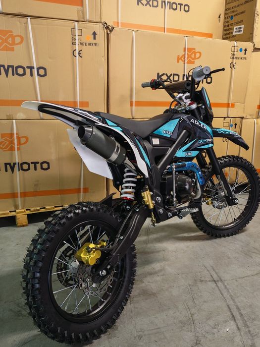 KXD Adler 140cc far LED Dirt Bike Cross Motocicleta Enduro pornire la buton si Kickstarter 612