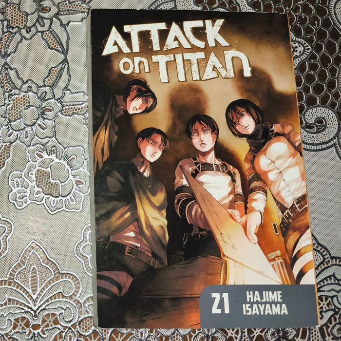 Attack on titan - Манга