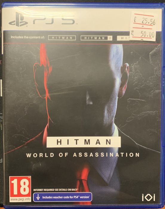 игри за Playstation 5, PS5 games Hitman - 25.56€ (50.00лв)
