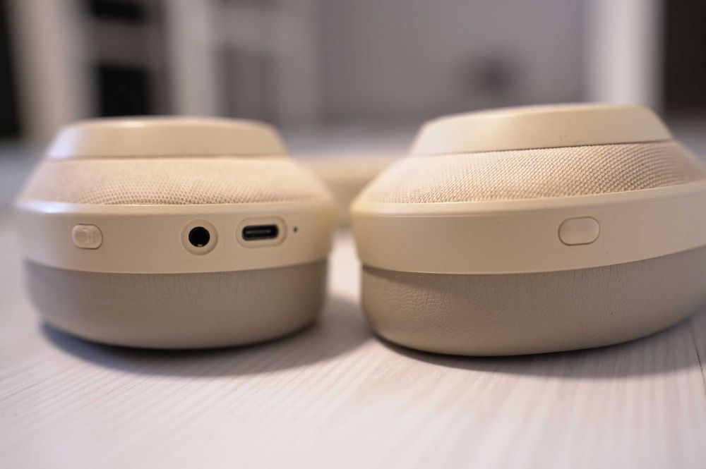 Căști Jabra Elite 85h Gold Beige – Perfect Funcționale – Folosite intens