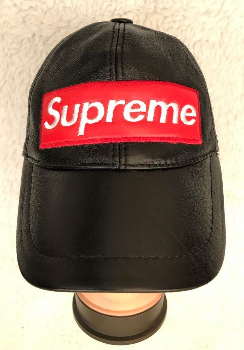 Sapca unisex piele neagra logo brodat marime universala