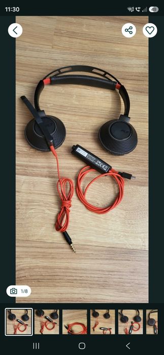 Casti Plantronics C5200 C3200 C3220 cu microfon, usb si jack