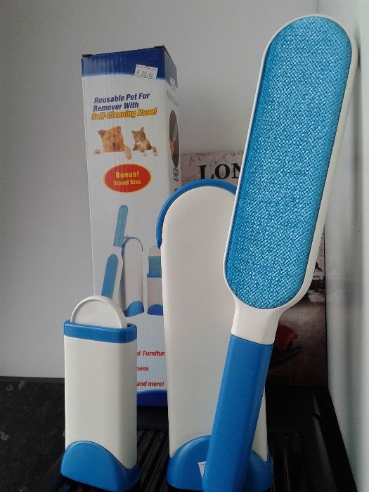 Намален от 25 лв Четка за премахване косми куче котка четка за дрехи