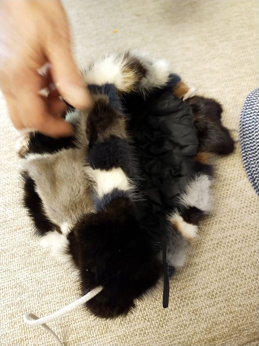 Норковая шапка на девочку