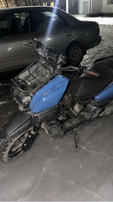 Танк 150 куб синего цвета