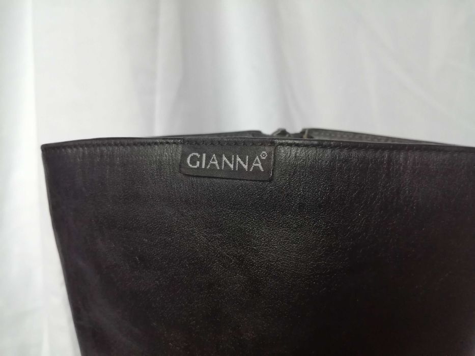 №38 дамски боти ботуши естествена кожа GIANNA