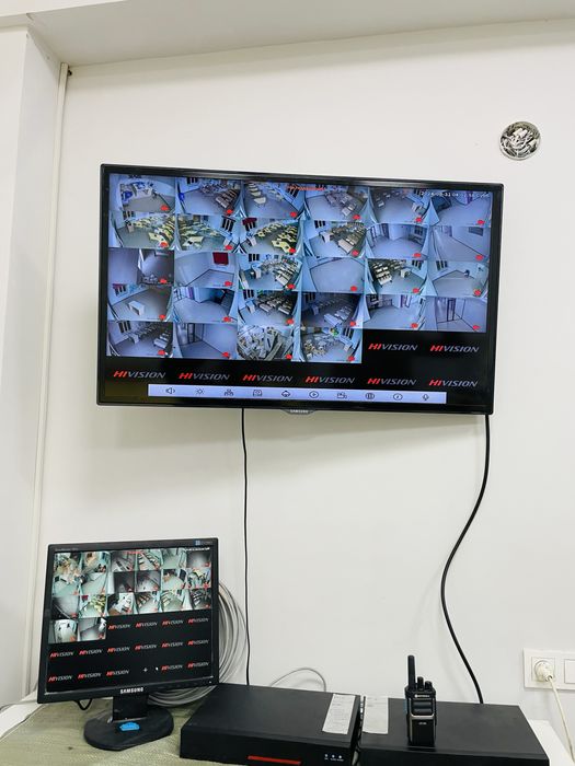 Установка видеонаблюдения