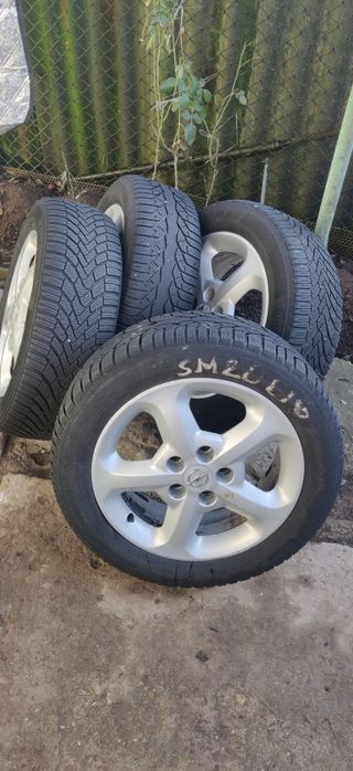 Jante+anvelope vara-iarna Opel zafira