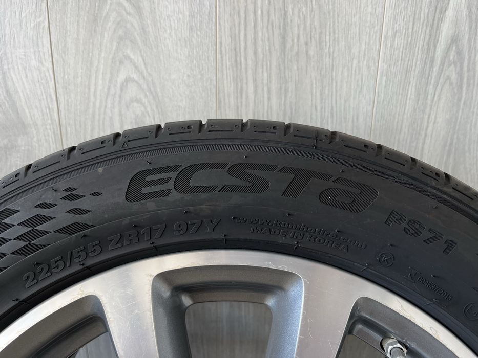 Оригинални джанти 17 цола 5х112 за Мерцедес Е-класа W213/S213 с летни гуми 225/55/17