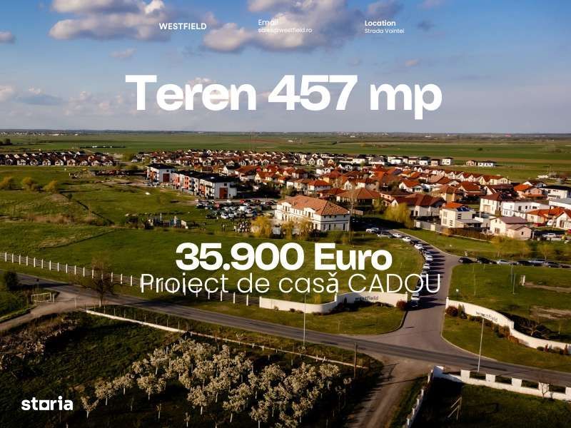 Casa ta cu mansardă gata: teren 457 mp + proiect inclus