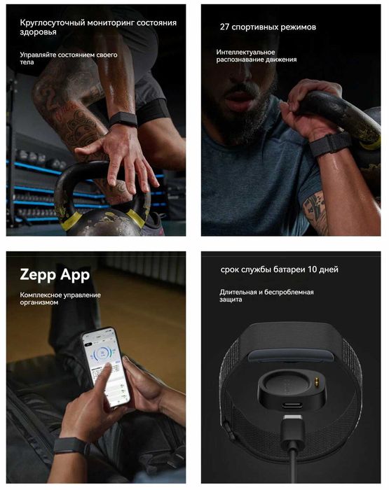 Amazfit Helio Strap (Аналог whoop, но без подписки)