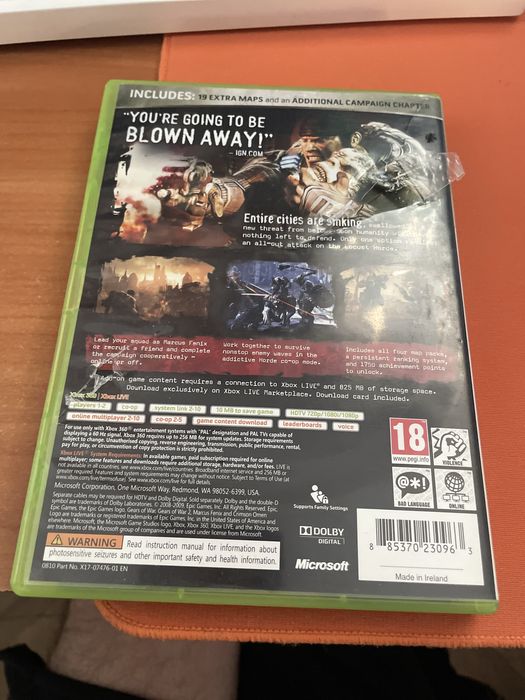Gears Of War 2 Xbox360