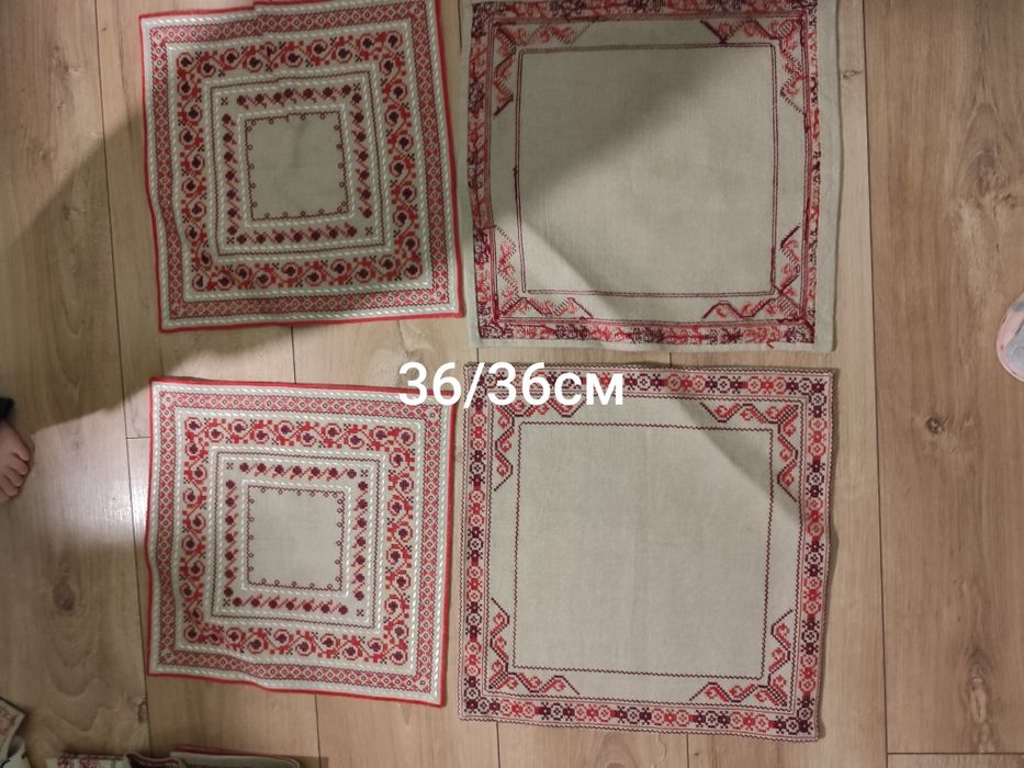 Ръчно бродирани покривки