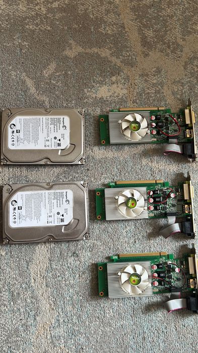 видеокарта и жесткий диск