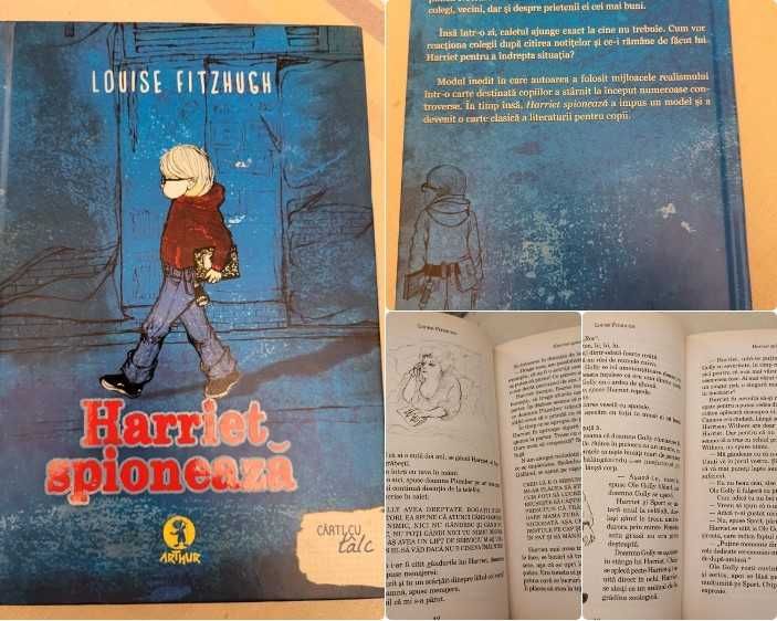 Harriet spioneaza-de Louise Fitzhugh