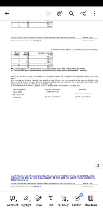 Vând teren Călinești - Argeș