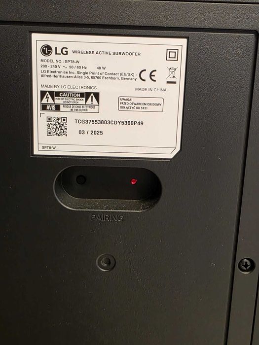 LG S90TR 7.1.3 Dolby Atmos + Subwoofer + Boxe spate wireless – Ca nou