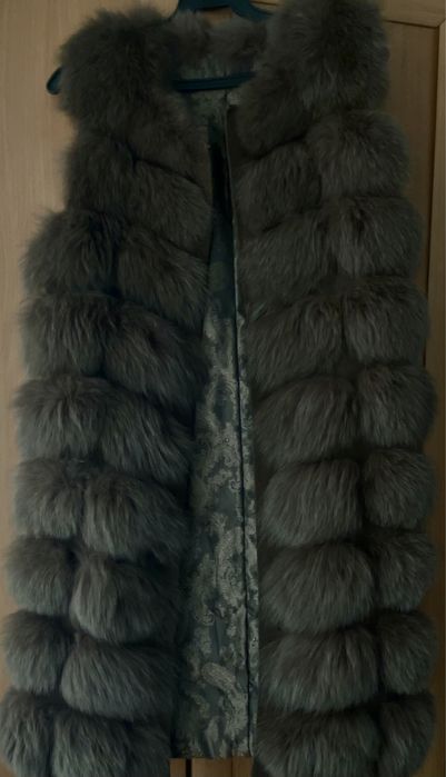 Норковая жилетка