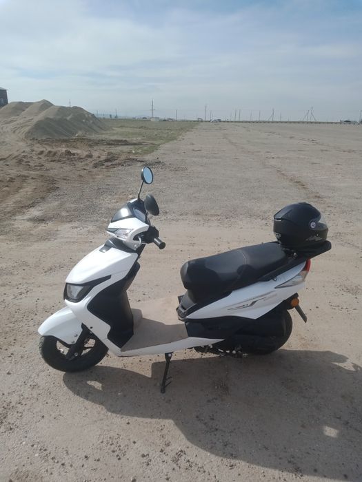 Скутер в хорошем состоянии