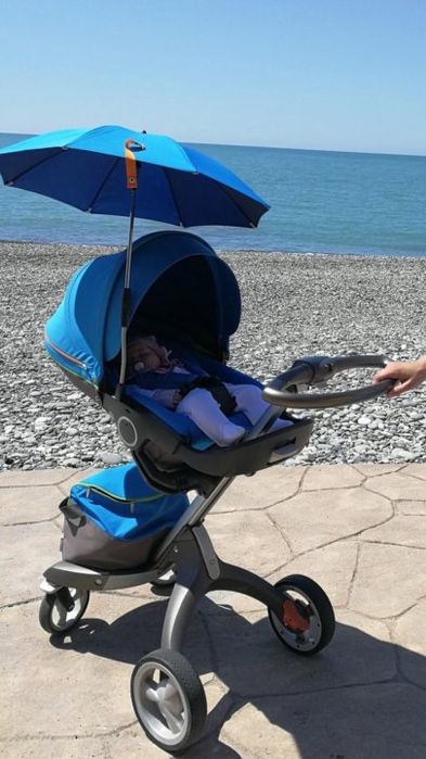 Коляска Stokke Xploty URBAN BLUE 2 В 1