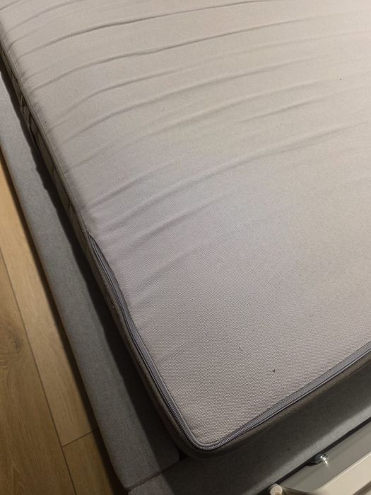 Saltea fermitate medie 160x200, 24 cm, arcuri pocket — stare bună