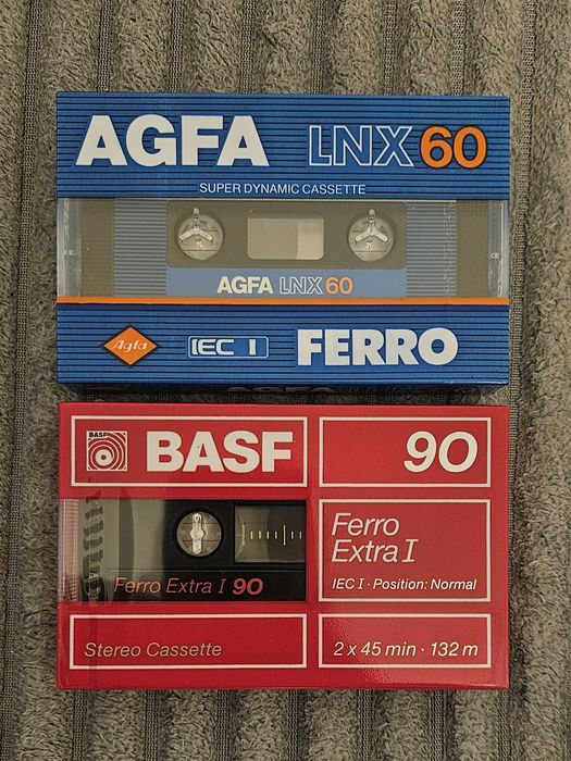 2 Casete Audio AGFA BASF
