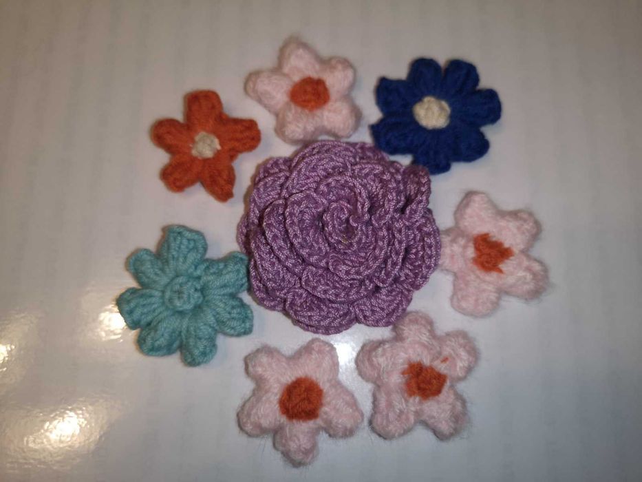 Плетени цветя,мотиви,заготовки,плетиво