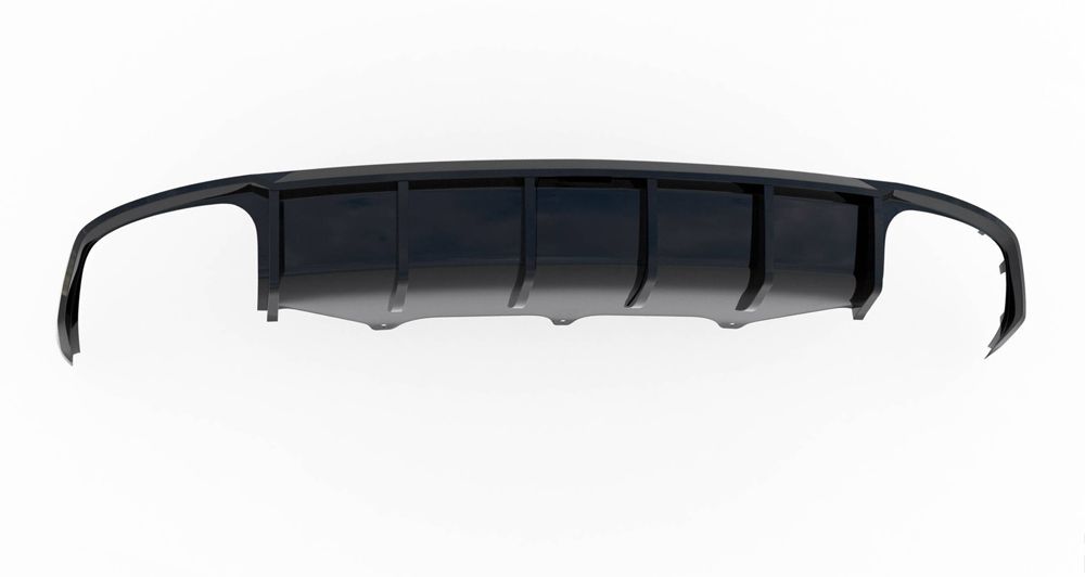 Дифузьор за задна броня Maxton design за Audi S7 (2010-2014)