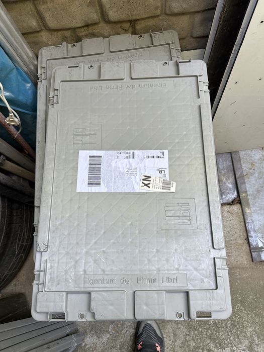 Lada plastic depozitare
