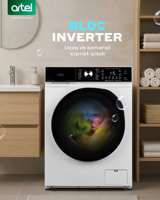Кир ювиш машинаси Artel. АРЗОН Нарх! Стиральная машина Артел! Ишончли!