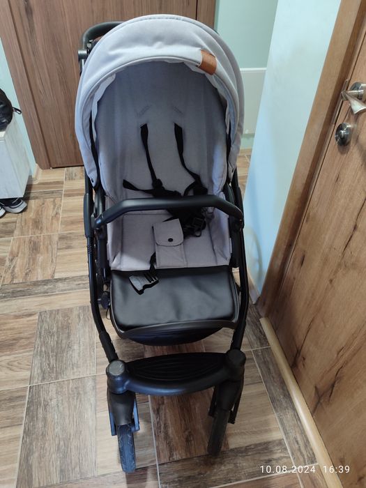 Бебешка количка 3в1  Dada paradiso  сива