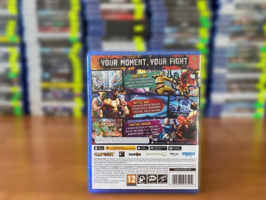 Новый PS5 Street Fighter 6 Большой Выбор Дисков