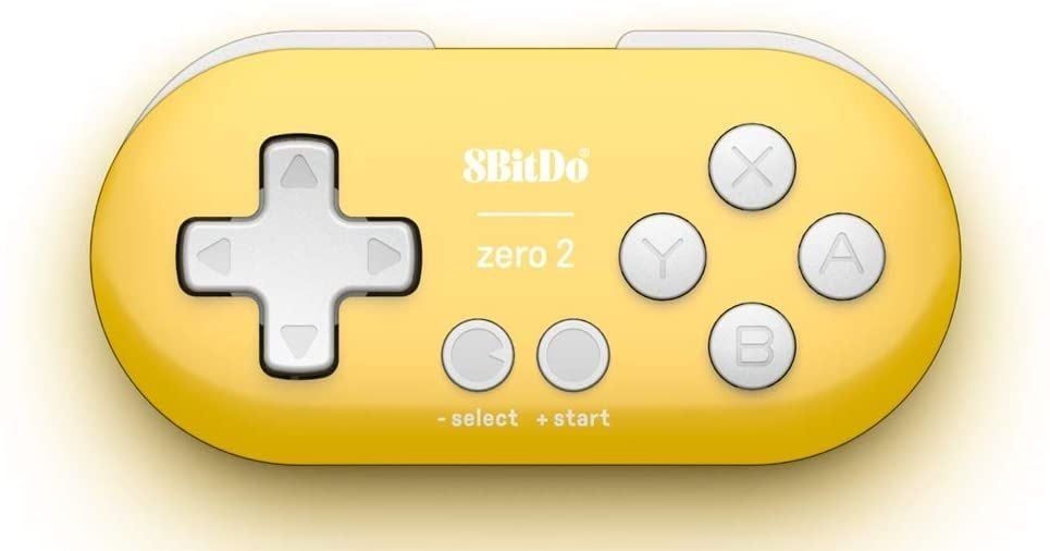Безжичен контролер 8BitDo - Zero 2, жълт (Nintendo Switch/PC)