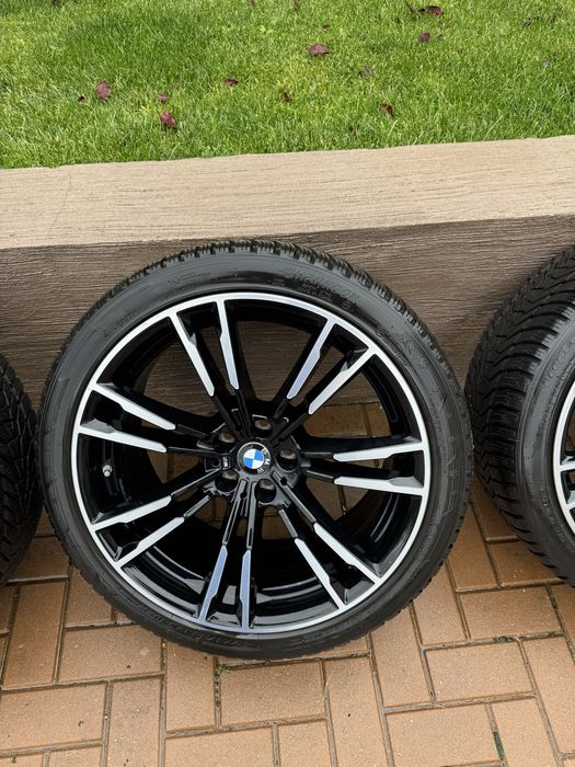 Jante BMW M5 F90 706M 20" + Hankook iarnă, ca noi, doar 3.000 km