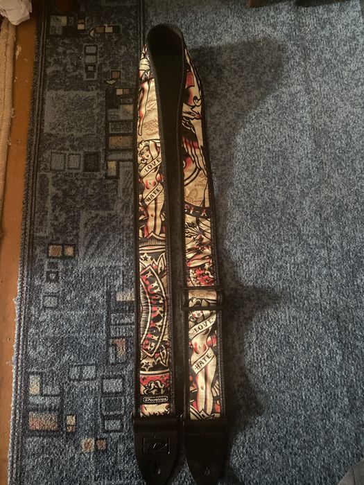 Ремень для гитары dunlop lucky 13