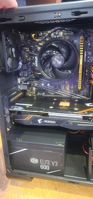 Геймърски компютър Gtx 1060 6gb ryzen 4100