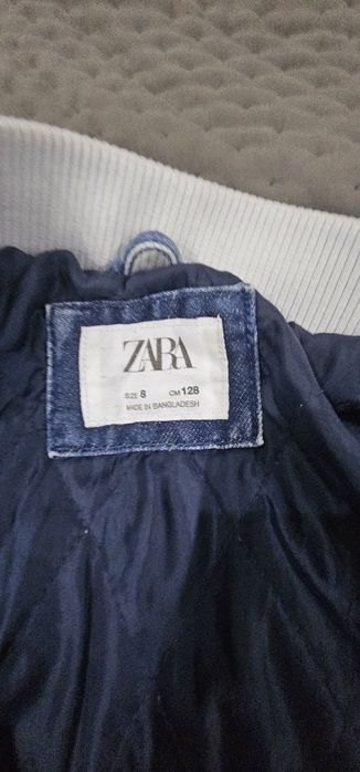 Детская джинсовка утепленная