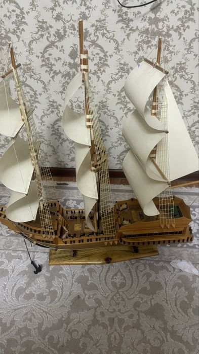 Карабль ручная работа,сувенир