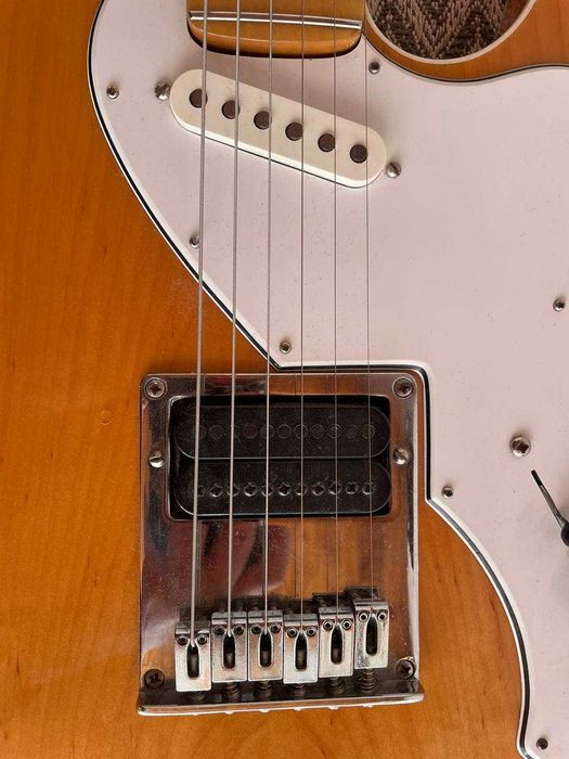 Кастомна електрическа китара Telecaster + Куфар + Ремък + Тунер