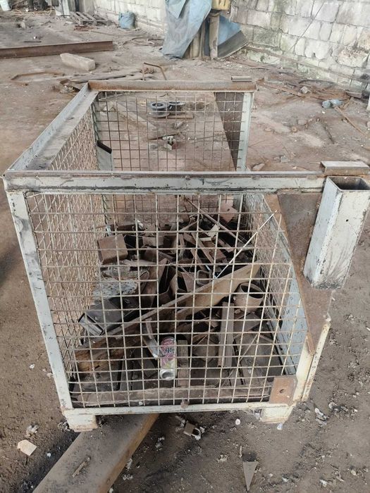 cutie metalica carucior cusca depozitare