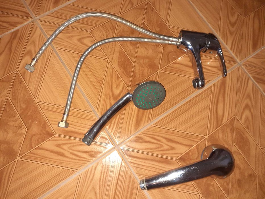 Baterie de inox pentru chiuveta