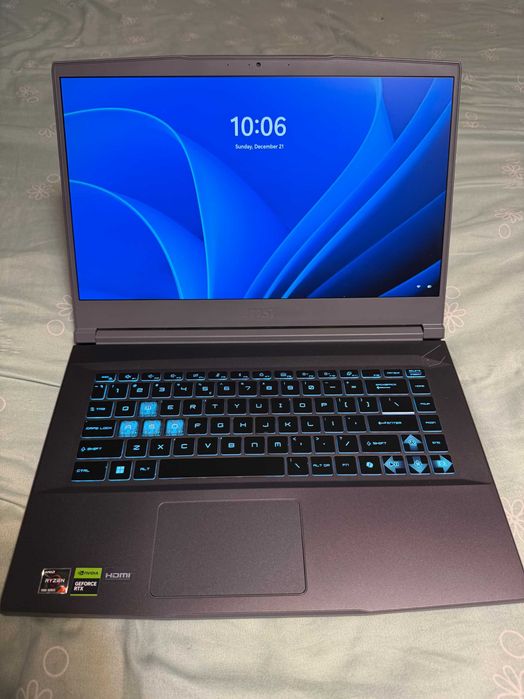 Laptop Gaming MSI + Cooler Inclus