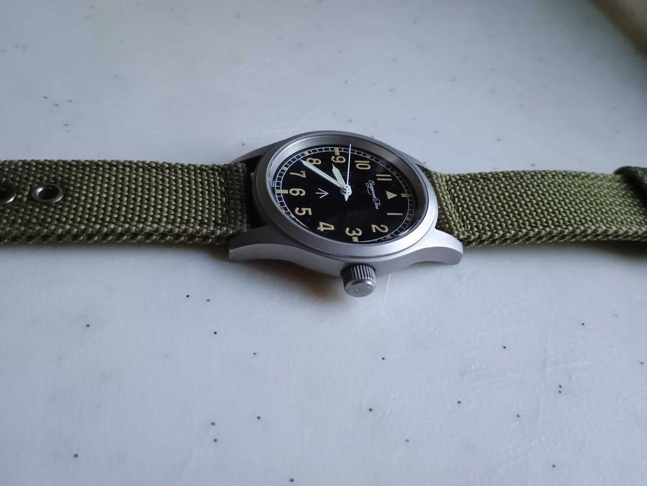 Ceas San Martin Pilot 100 M Aviator aproape nou 150 lei fix