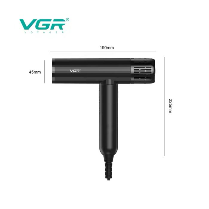 Профессиональный Фен VGR V-427 EU Глобальная Версия 1 Год Гарантия