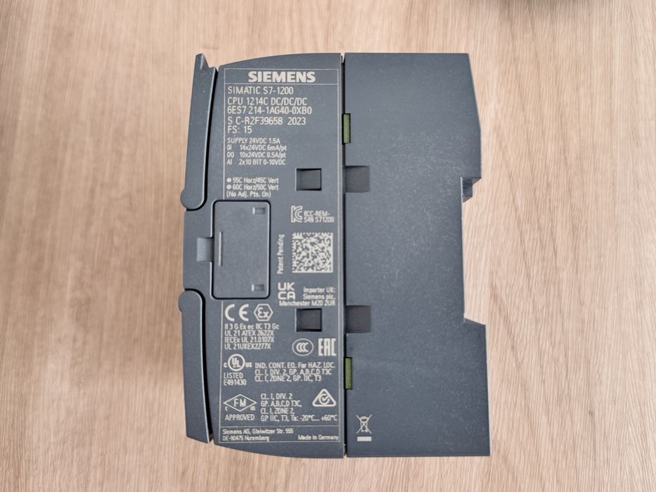 Контроллер Siemens S7-1200 CPU ПЛК