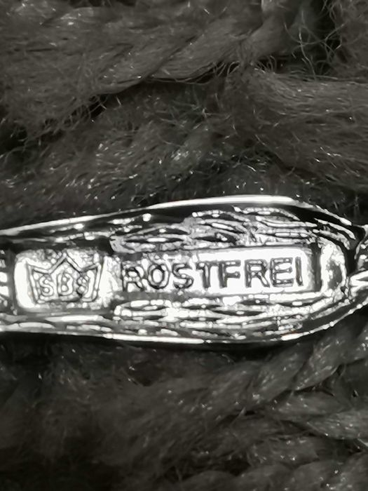 SBS Solingen Rose Antik Луксозни вилици и лъжици за десерт, 15 части