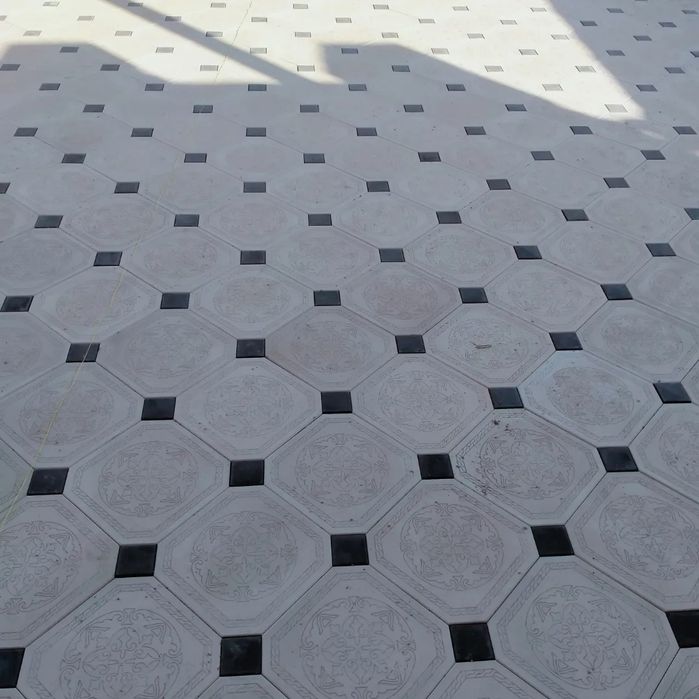 Укладка брусчатка